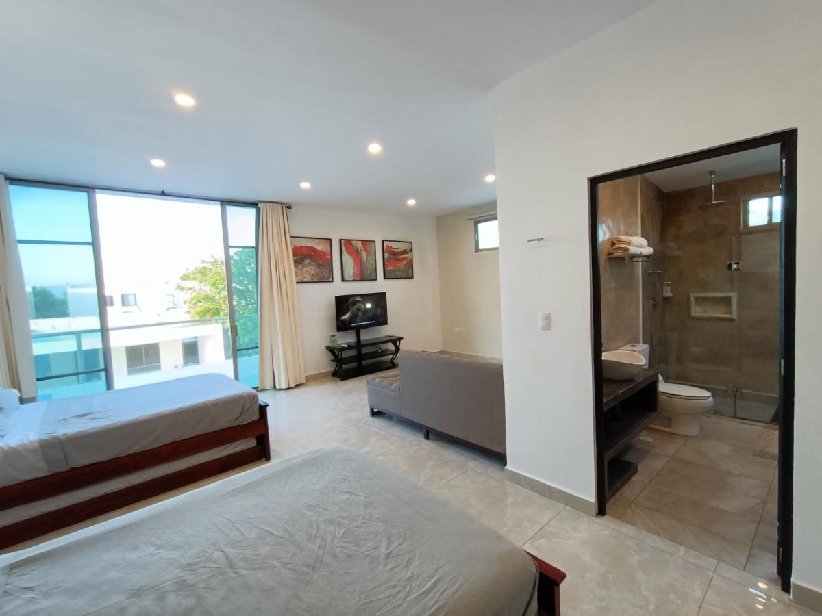 メリダ Casa Hector, Con Jacuzzi, Cerca Del Foro Gnp.ヴィラ エクステリア 写真